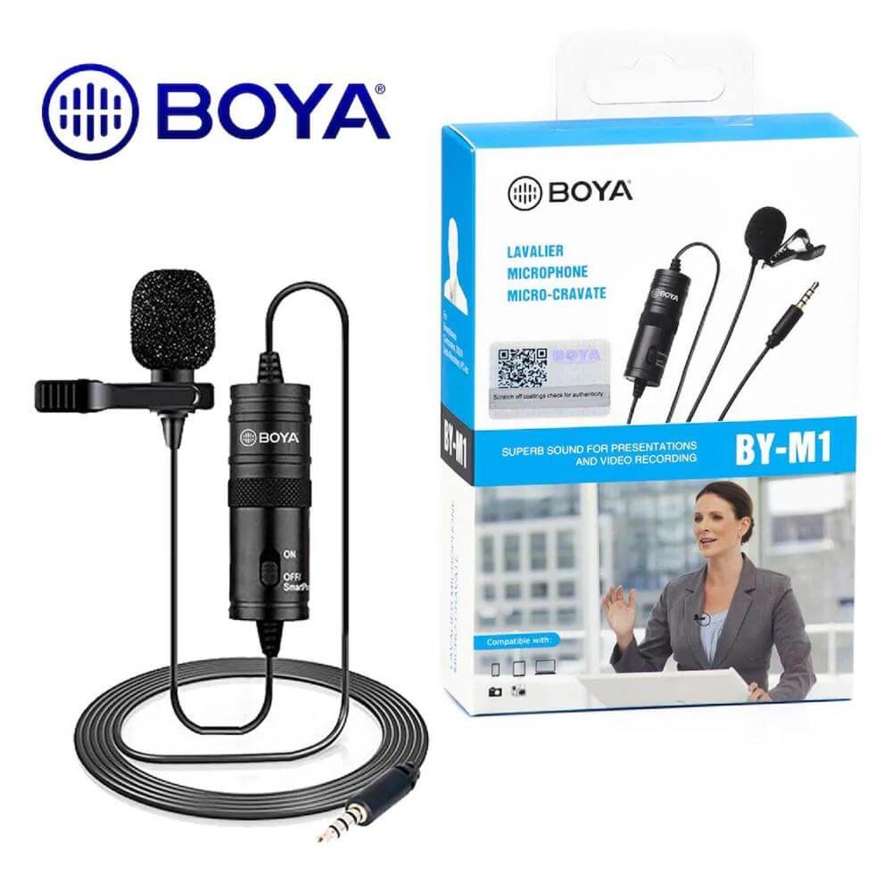 BOYA BY M1 Microphone Boya Professional Microphone For Mobile & Dslr